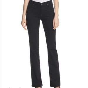 7 For All Mankind Black Flare Jeans